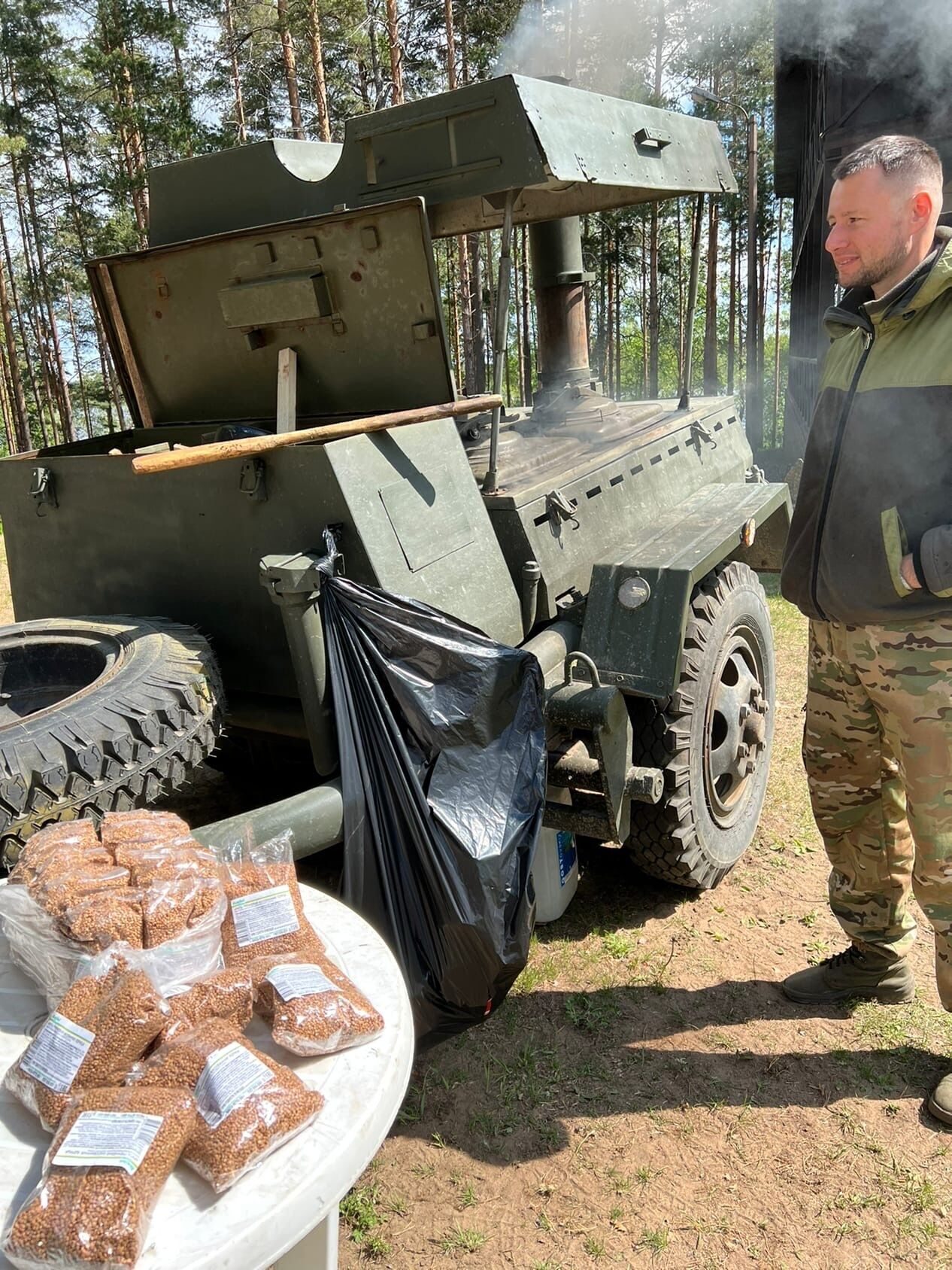 Заказать полевую кухню на 500 человек